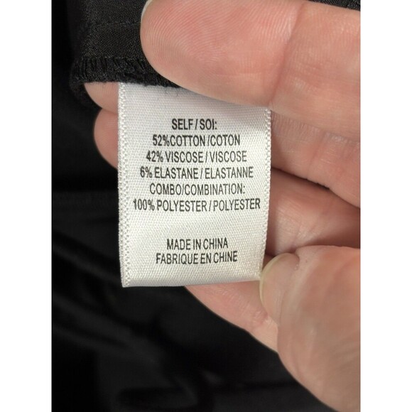 Haute Hippie Formal Jumpsuit Black 6 Wide Leg Lace Up Back Zip Sleeveless Strapp - Picture 12 of 13